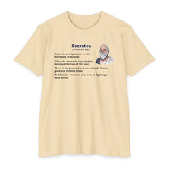 Unisex CVC Jersey T-shirt