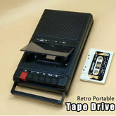 Portable Cassette Tape Recorder Cassette Tape Deck with Built-in Bluetooth Speakers Multi-function Audio to Cassette Conversion