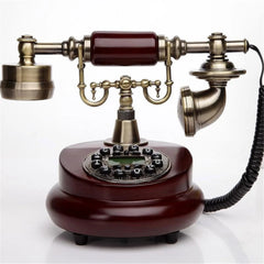 Bluetooth Retro Telephone Household Antique Nostalgic Old-Fashioned Phone. Connect to a grandchilds cellphone and watch what happens when you give them a call and show them how to answer it.