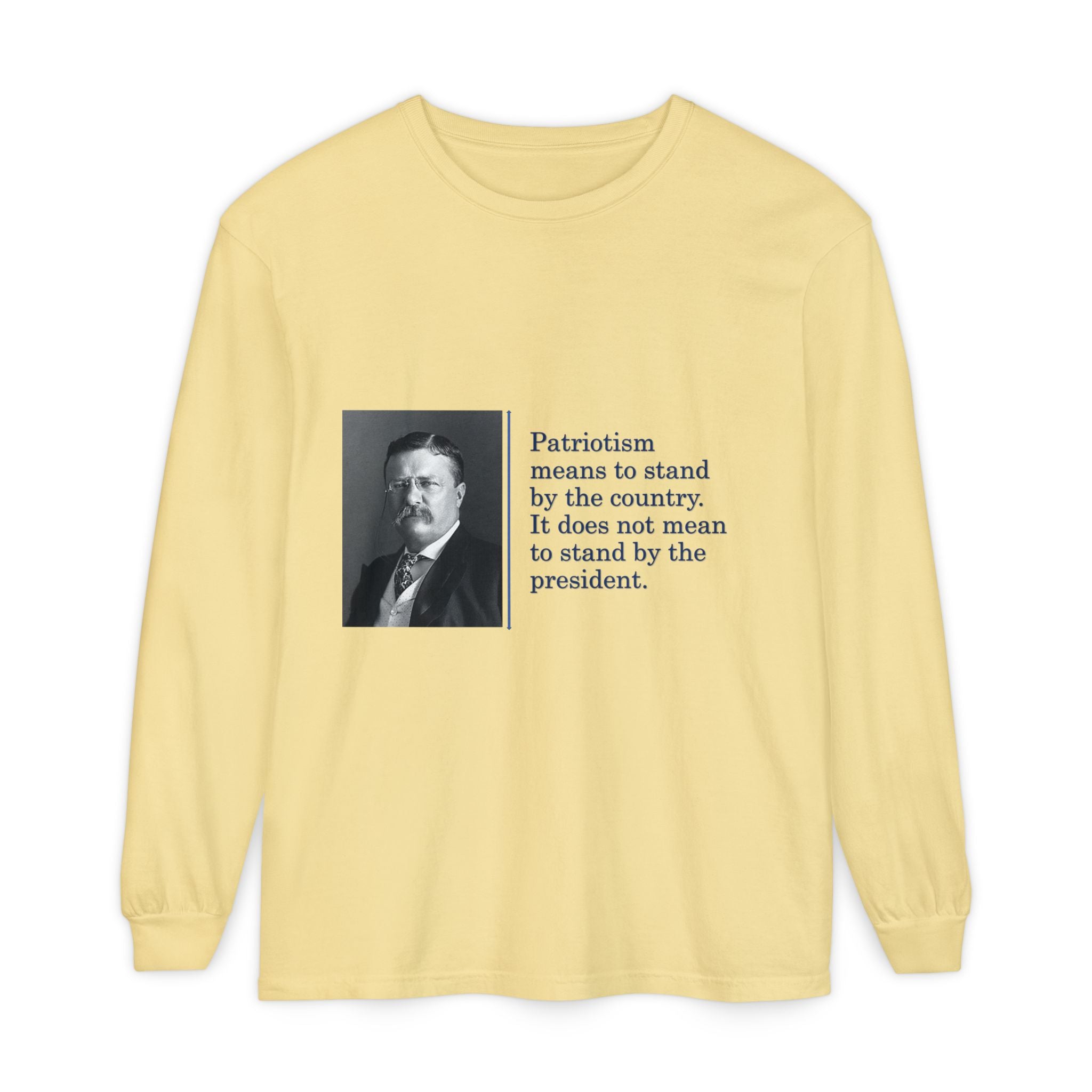 Unisex Garment-dyed Long Sleeve T-Shirt