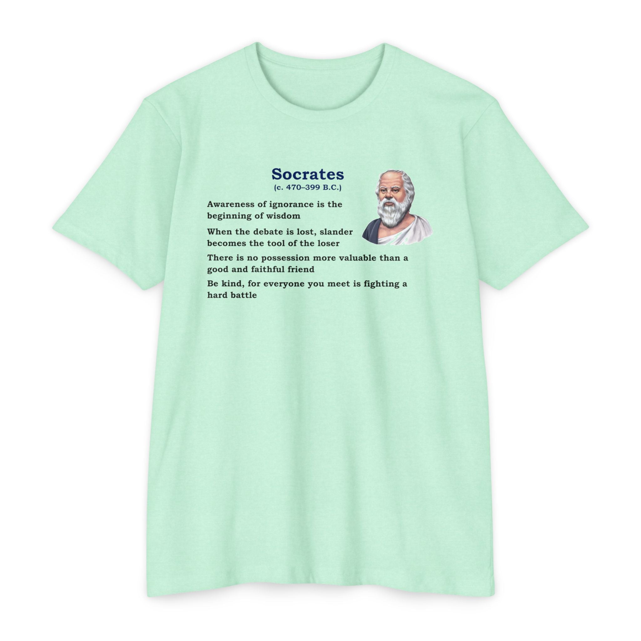 Unisex CVC Jersey T-shirt