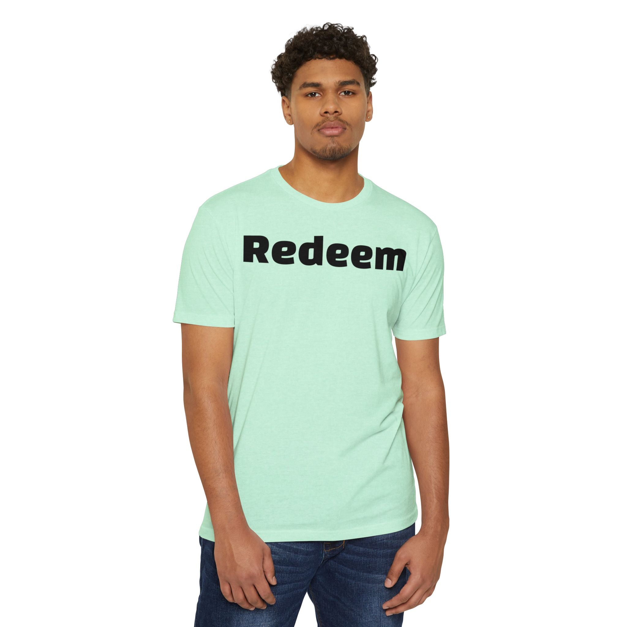 Unisex CVC Jersey T-shirt - Redeem