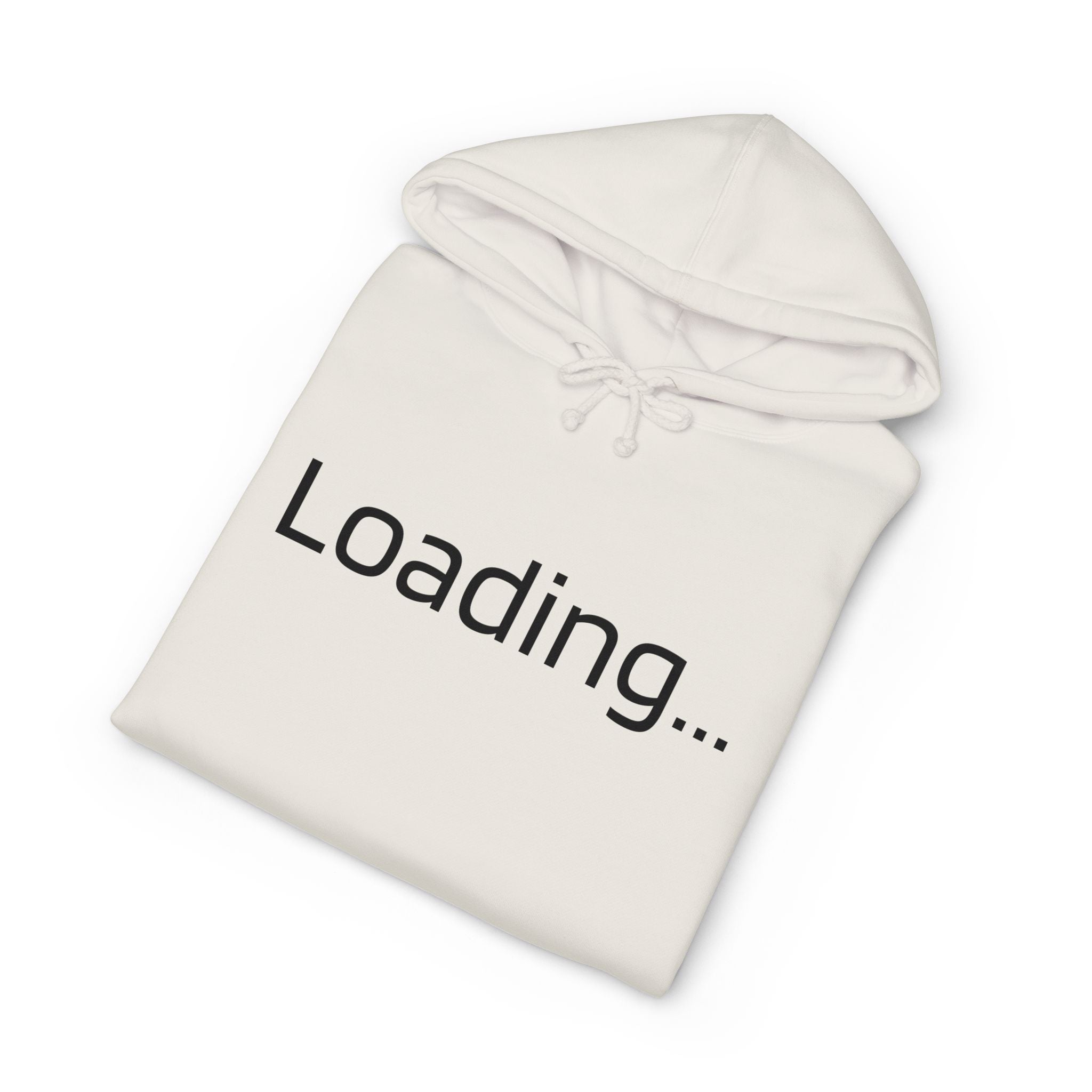 Loading... Hoodie — Minimal Tech Graphic Sweatshirt