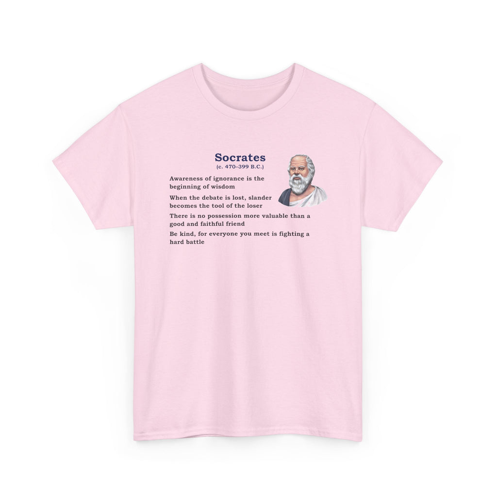 Unisex Heavy Cotton Tee - Socrates