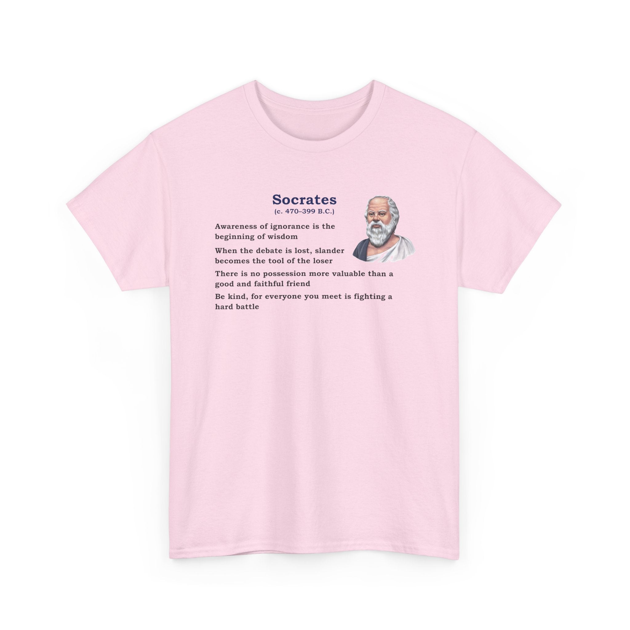 Unisex Heavy Cotton Tee - Socrates