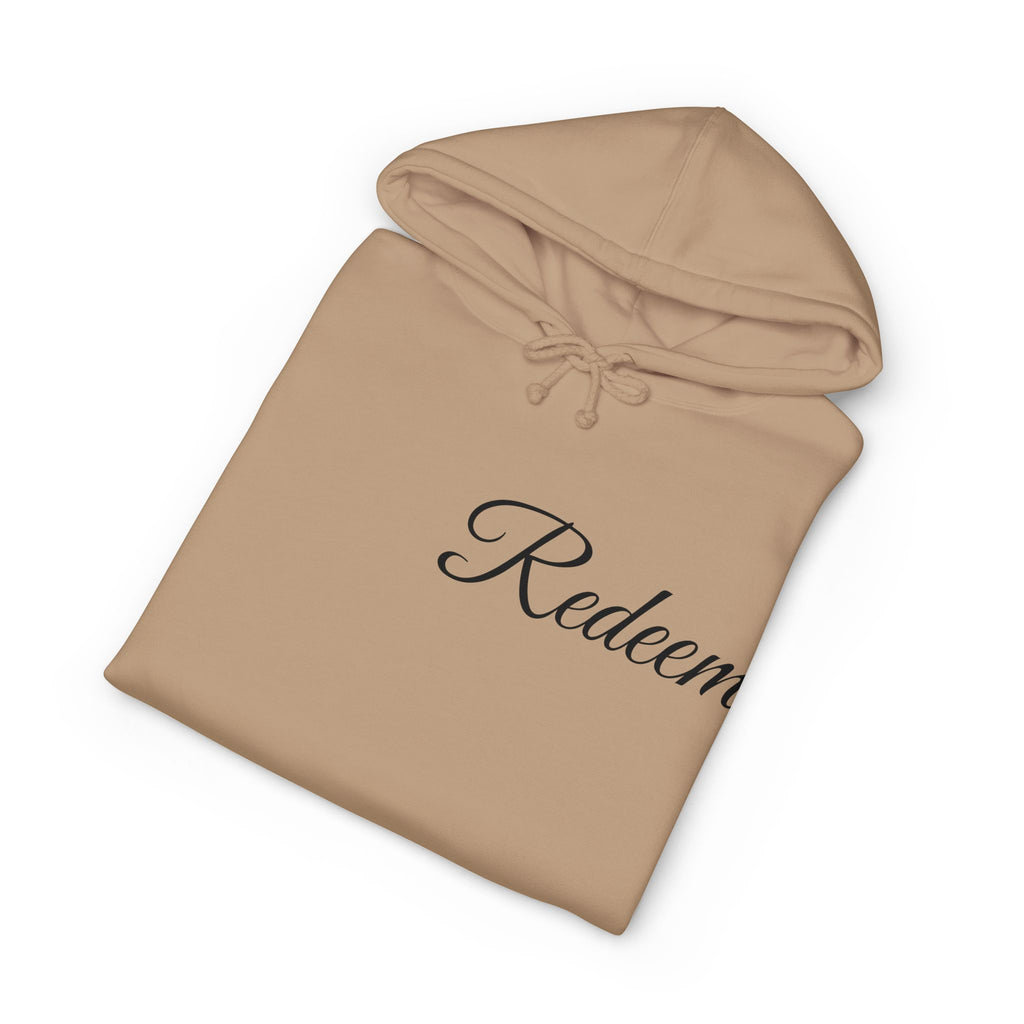 Redeem Hoodie — "Trust In God Proverbs 3:5" Christian Faith Pullover