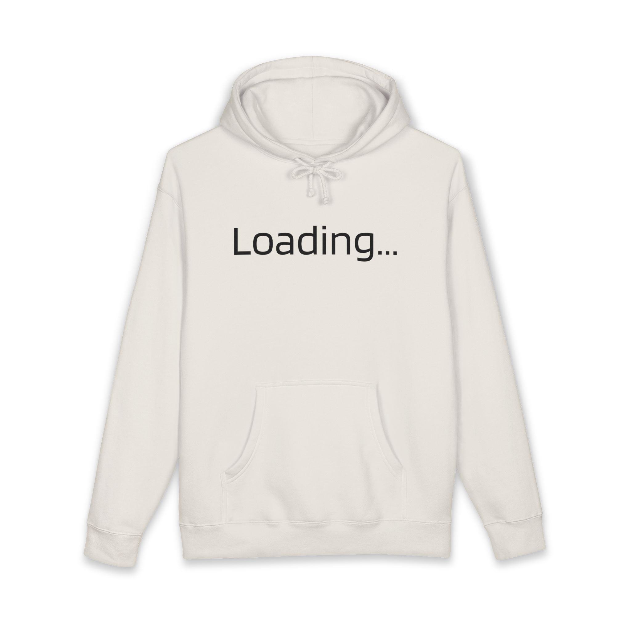 Loading... Hoodie — Minimal Tech Graphic Sweatshirt