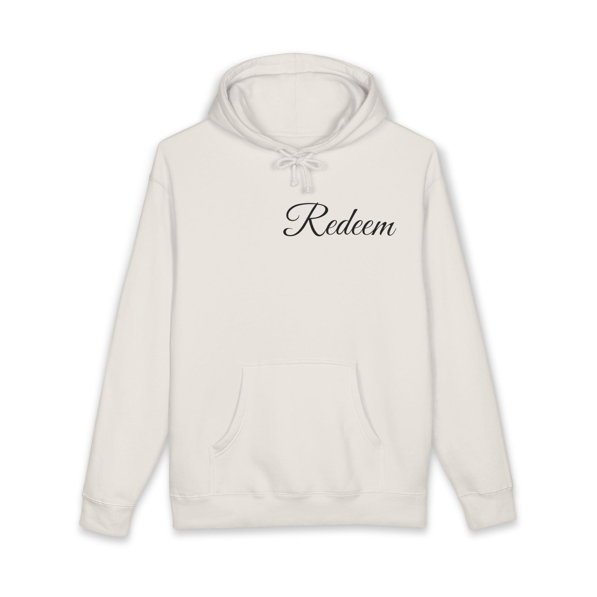 Redeem Hoodie — "Trust In God Proverbs 3:5" Christian Faith Pullover