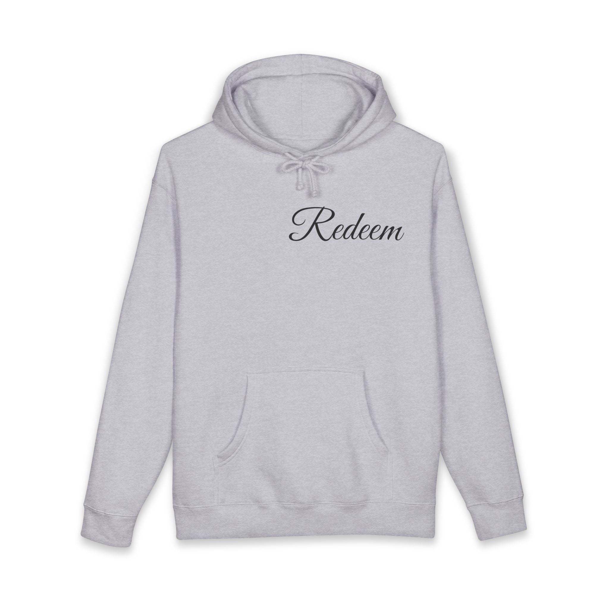 Redeem Hoodie — "Trust In God Proverbs 3:5" Christian Faith Pullover