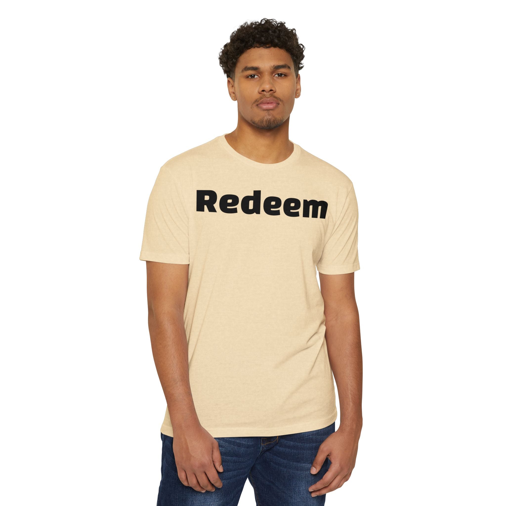 Unisex CVC Jersey T-shirt - Redeem