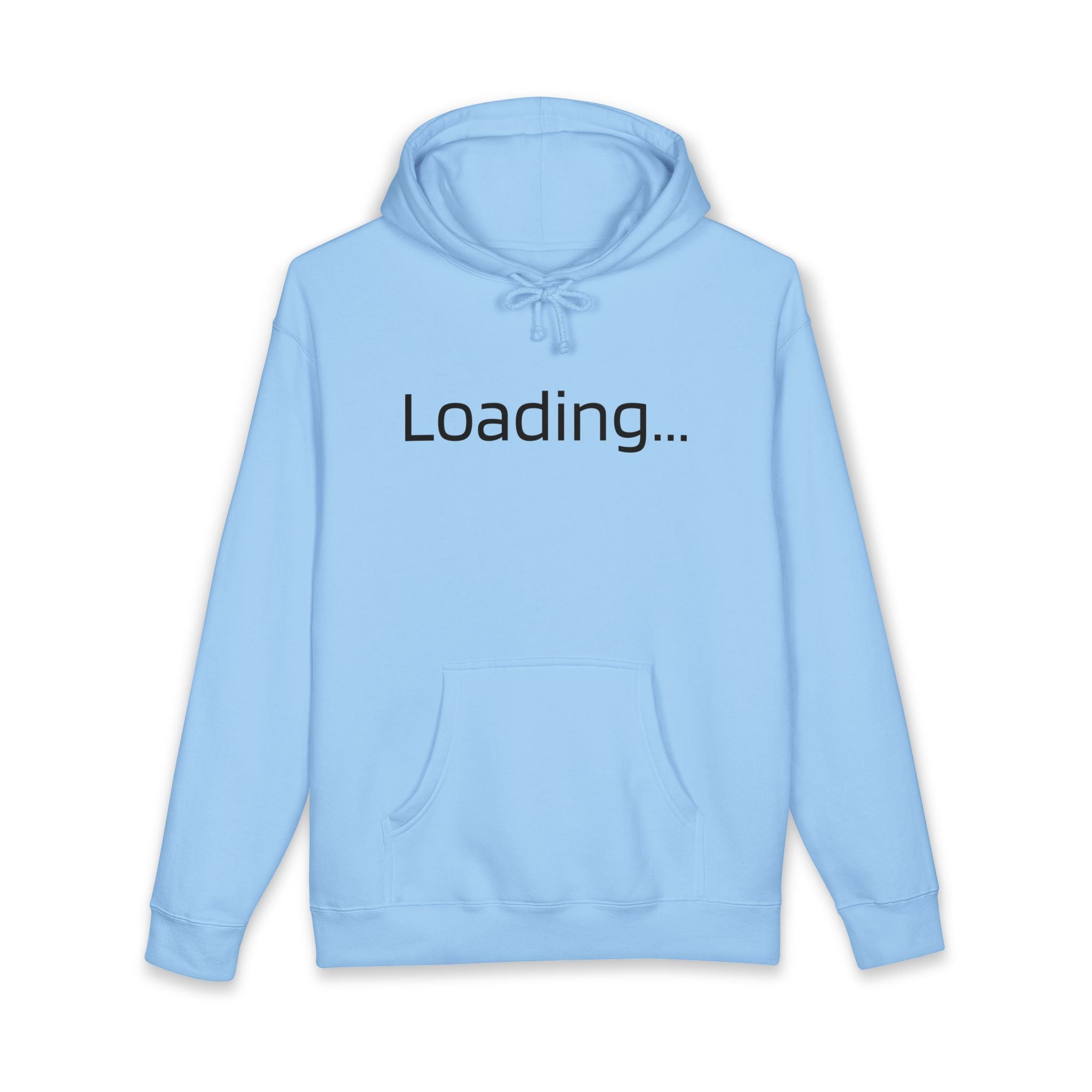 Loading... Hoodie — Minimal Tech Graphic Sweatshirt