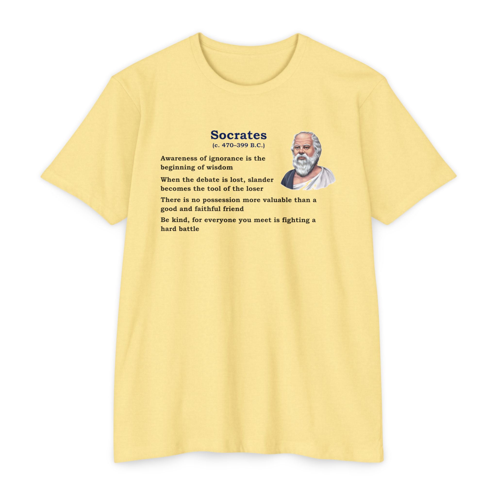 Unisex CVC Jersey T-shirt