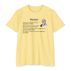 Unisex CVC Jersey T-shirt