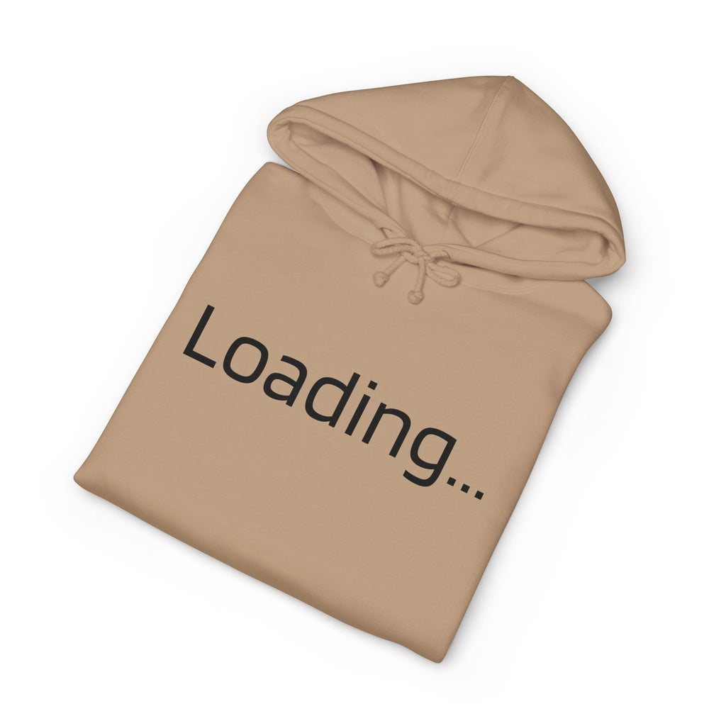 Loading... Hoodie — Minimal Tech Graphic Sweatshirt