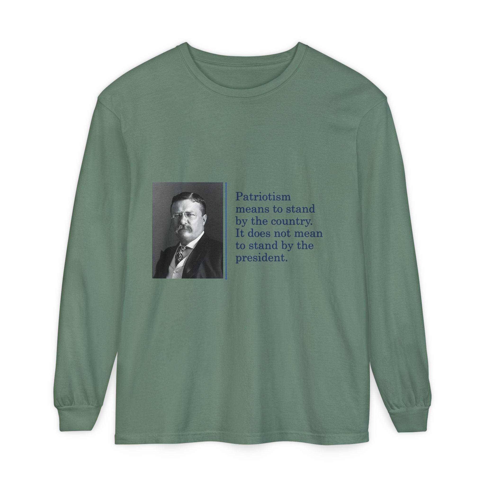 Unisex Garment-dyed Long Sleeve T-Shirt