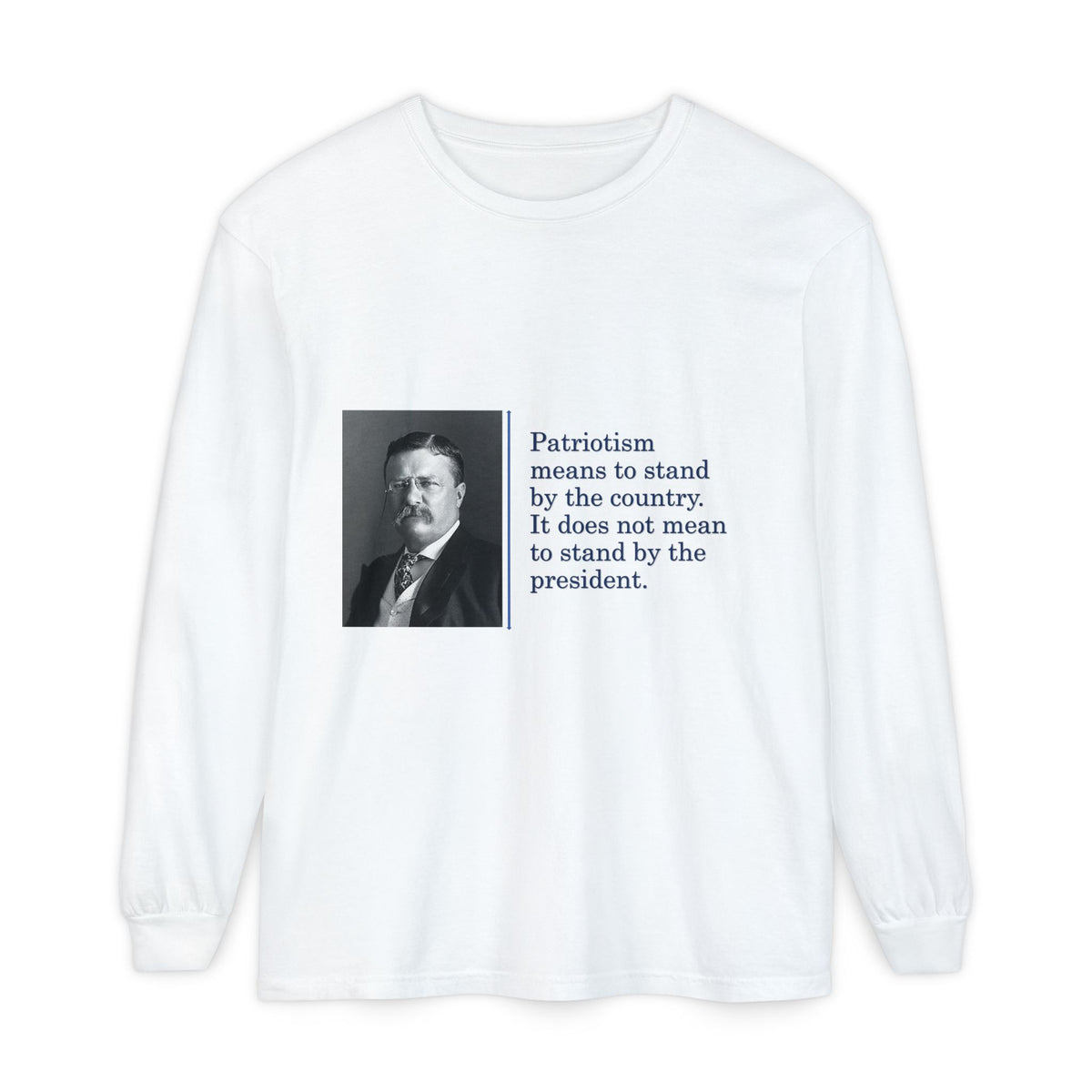 Unisex Garment-dyed Long Sleeve T-Shirt