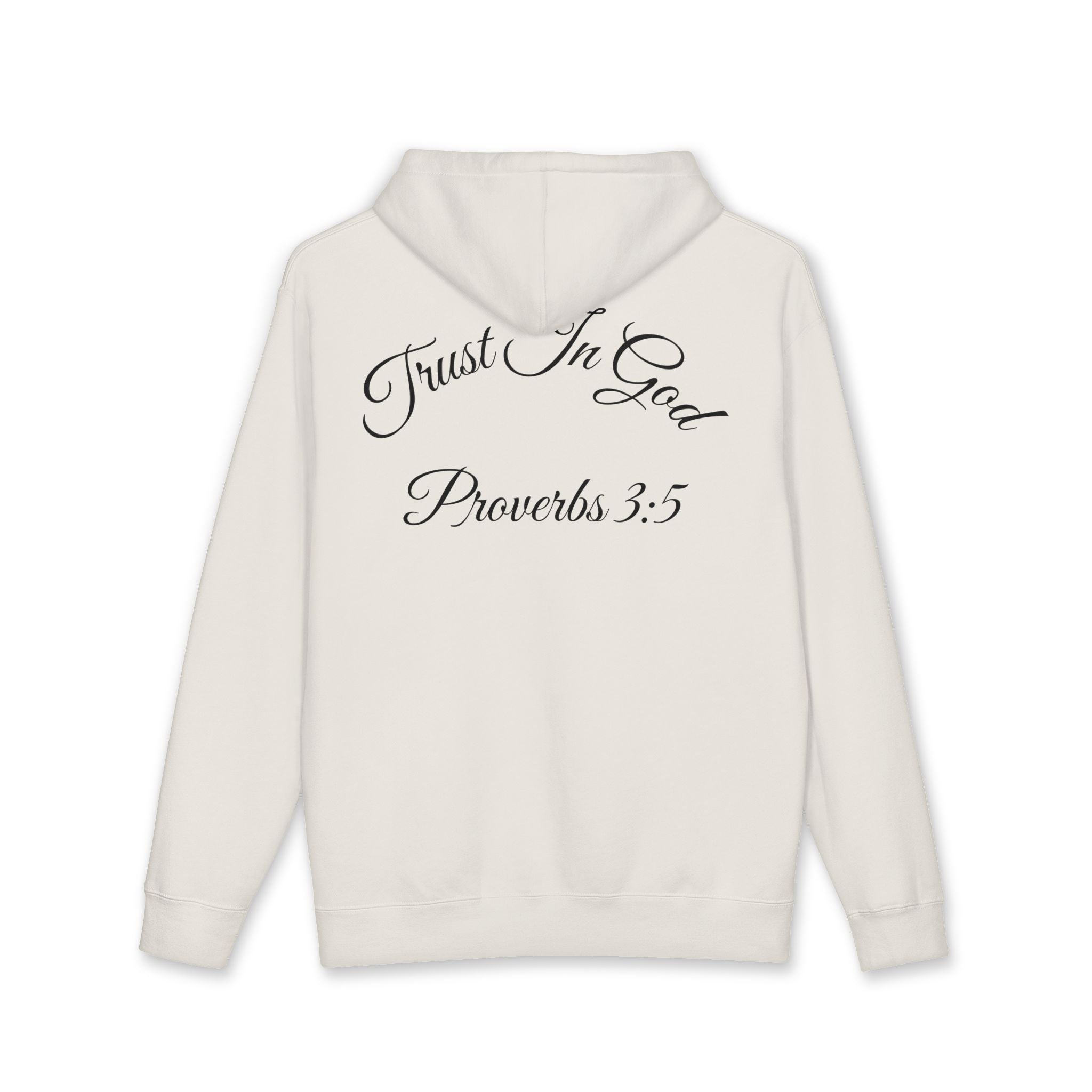 Redeem Hoodie — "Trust In God Proverbs 3:5" Christian Faith Pullover
