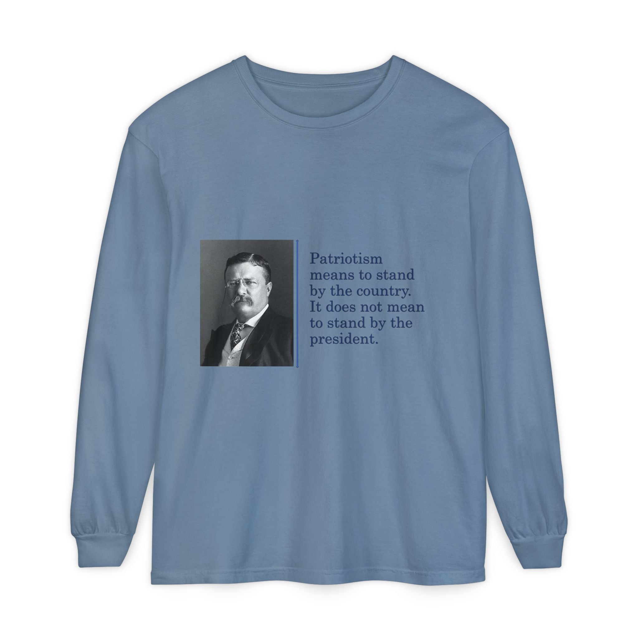 Unisex Garment-dyed Long Sleeve T-Shirt