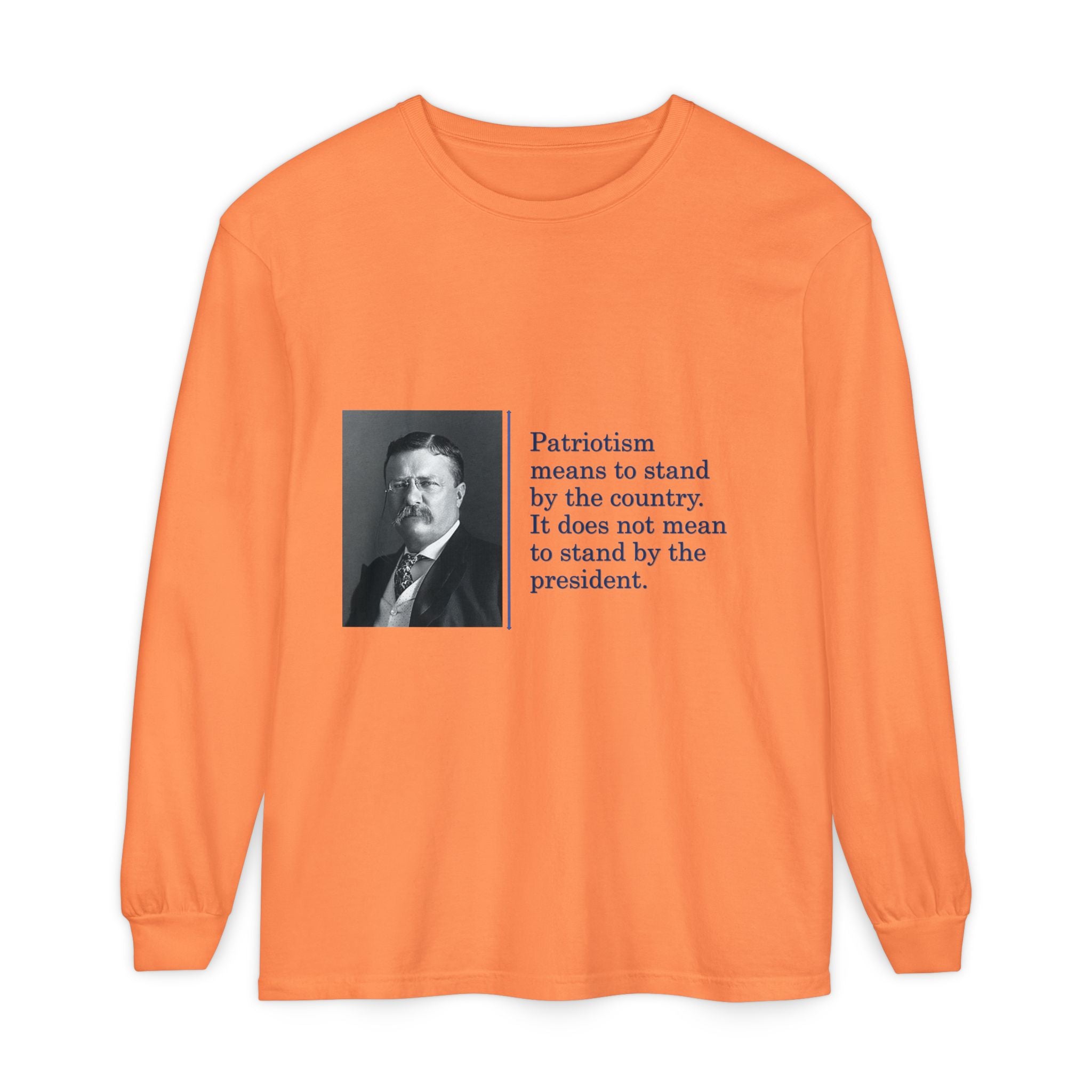 Unisex Garment-dyed Long Sleeve T-Shirt