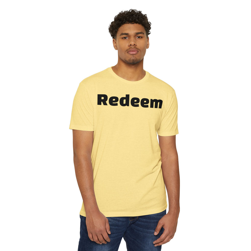 Unisex CVC Jersey T-shirt - Redeem