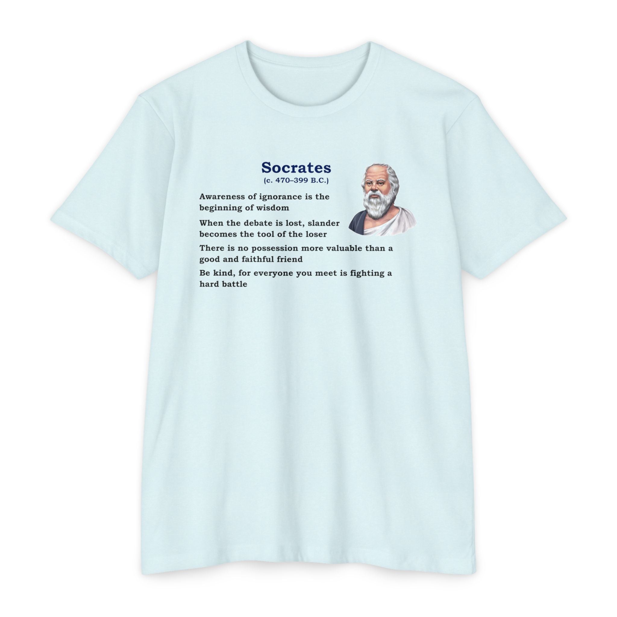 Unisex CVC Jersey T-shirt