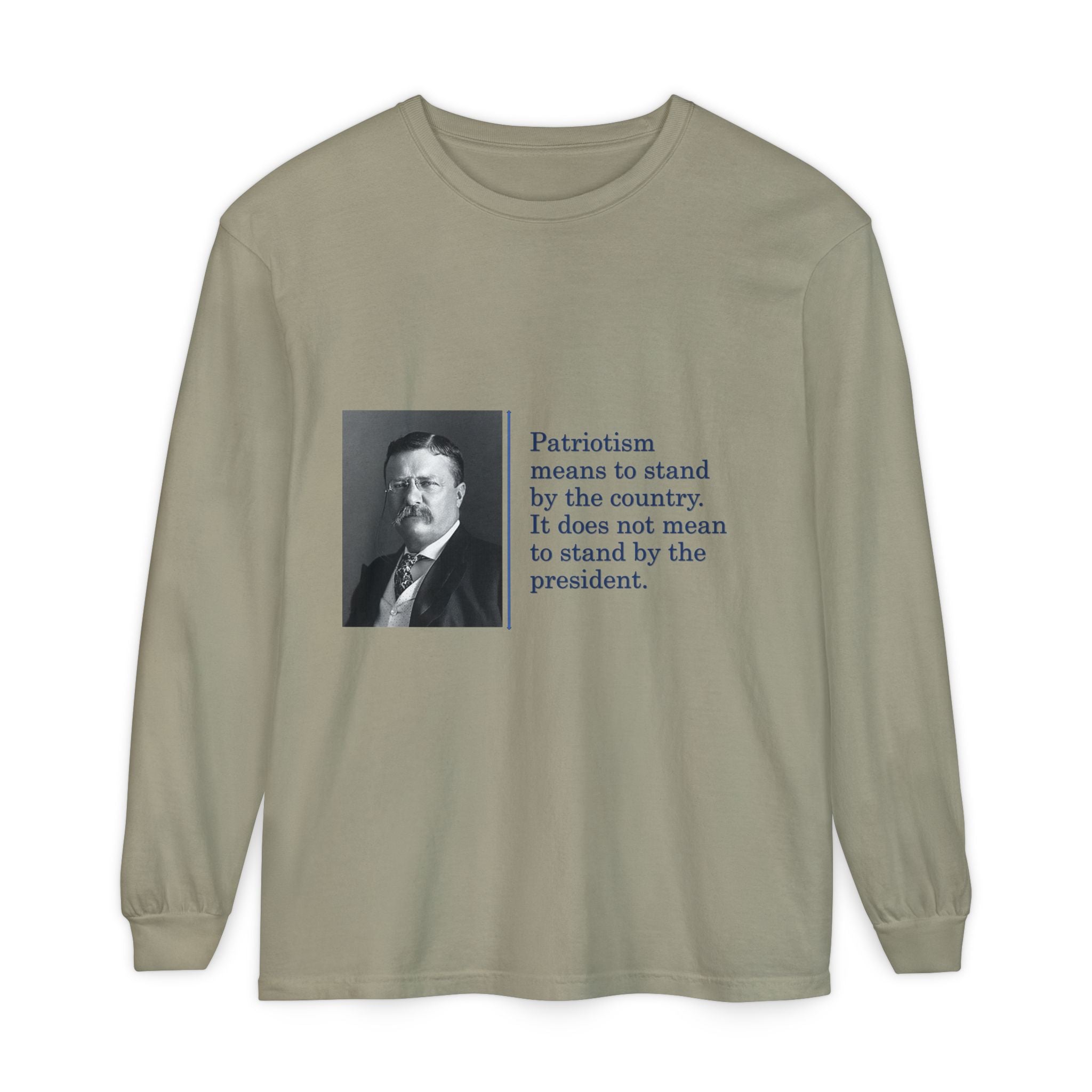 Unisex Garment-dyed Long Sleeve T-Shirt