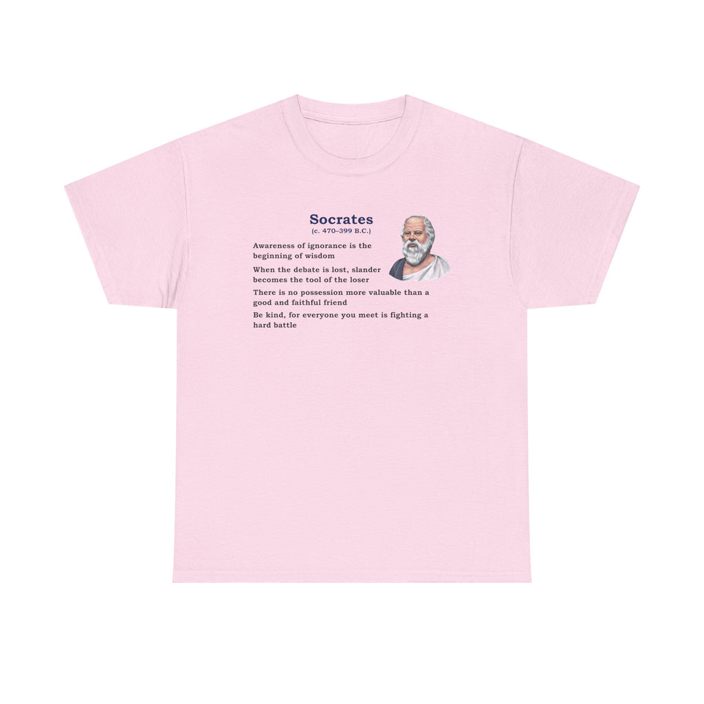 Unisex Heavy Cotton Tee - Socrates