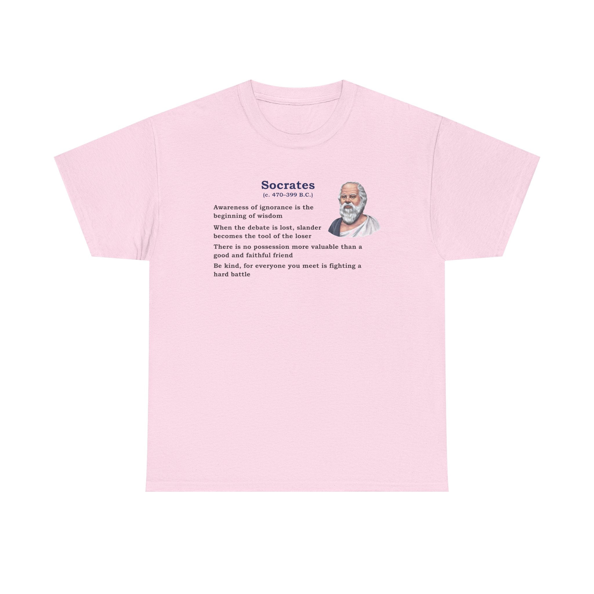 Unisex Heavy Cotton Tee - Socrates