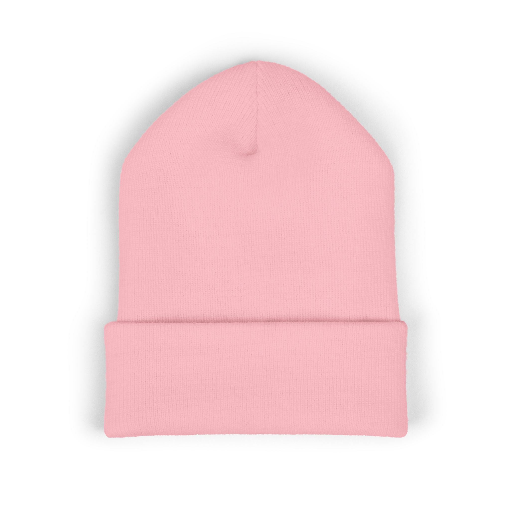 Redeem Embroidered Cuffed Beanie — Soft Winter Knit Hat