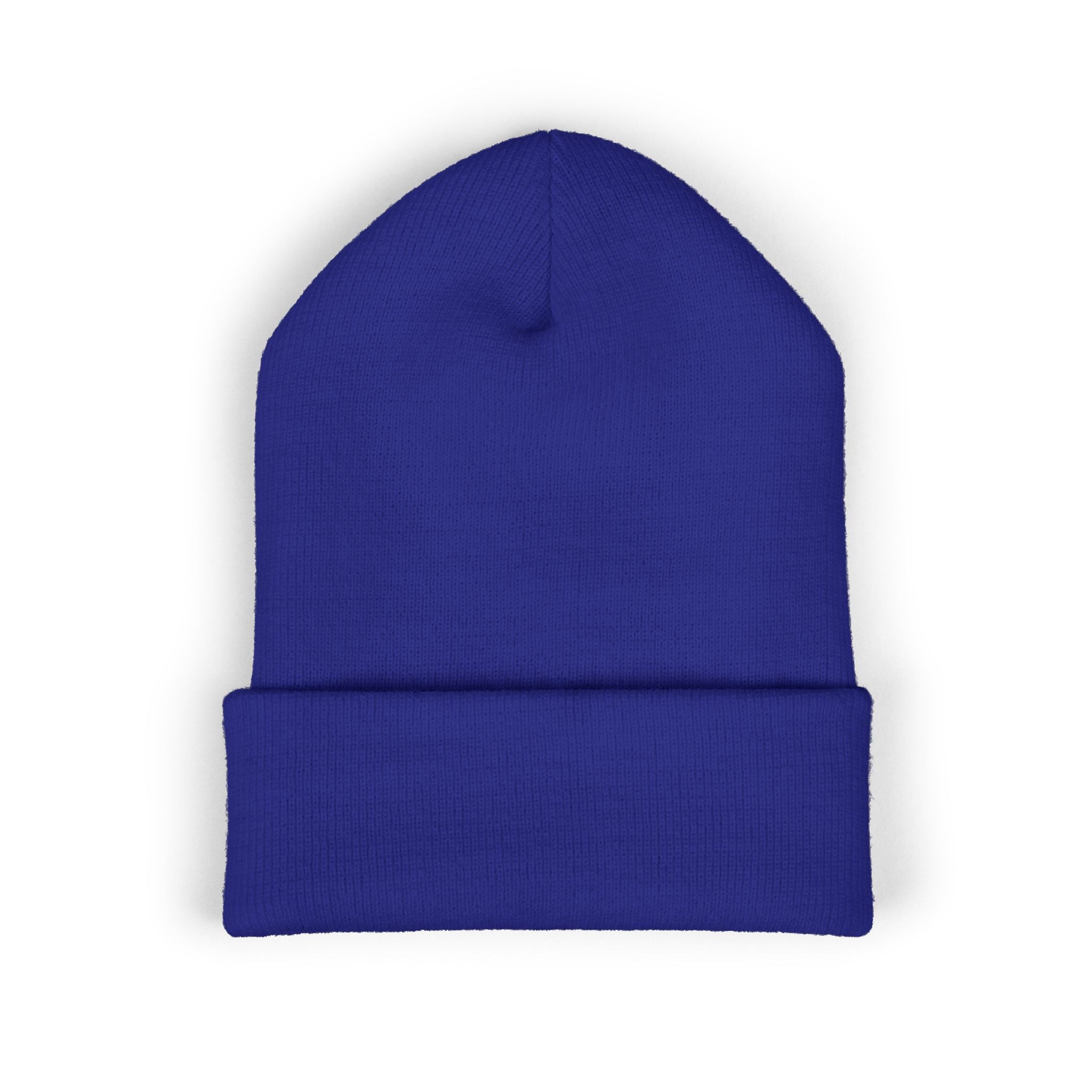 Redeem Embroidered Cuffed Beanie — Soft Winter Knit Hat