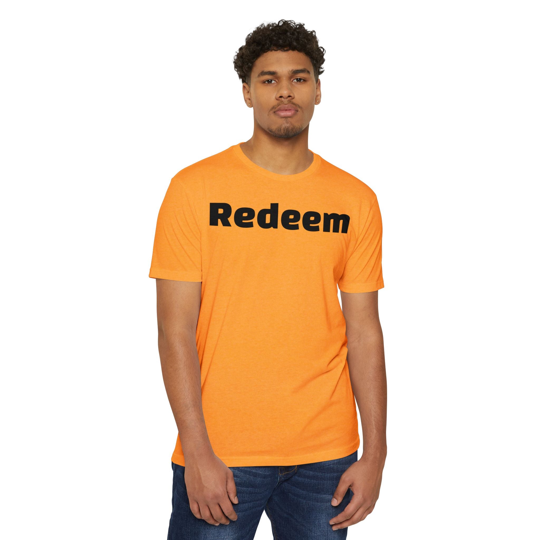 Unisex CVC Jersey T-shirt - Redeem
