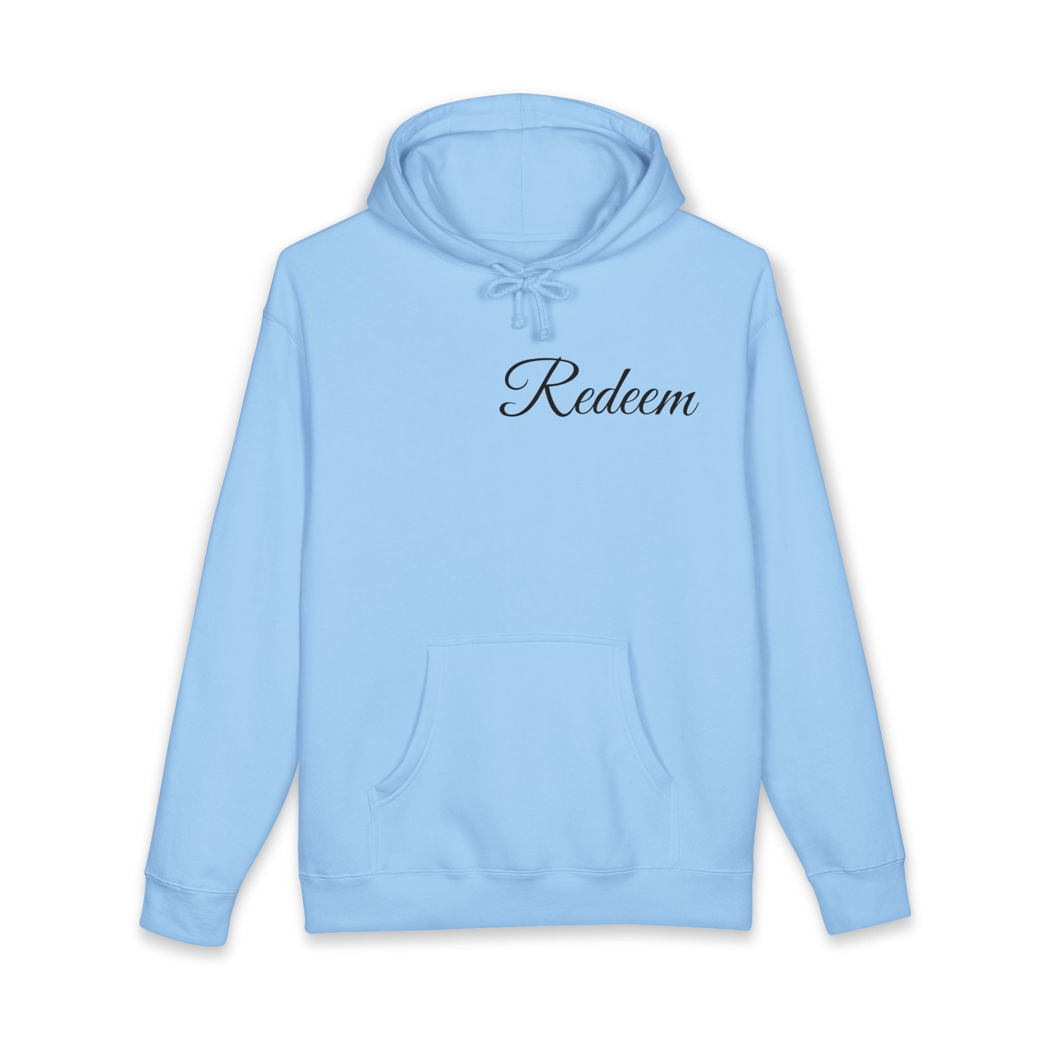 Redeem Hoodie — "Trust In God Proverbs 3:5" Christian Faith Pullover