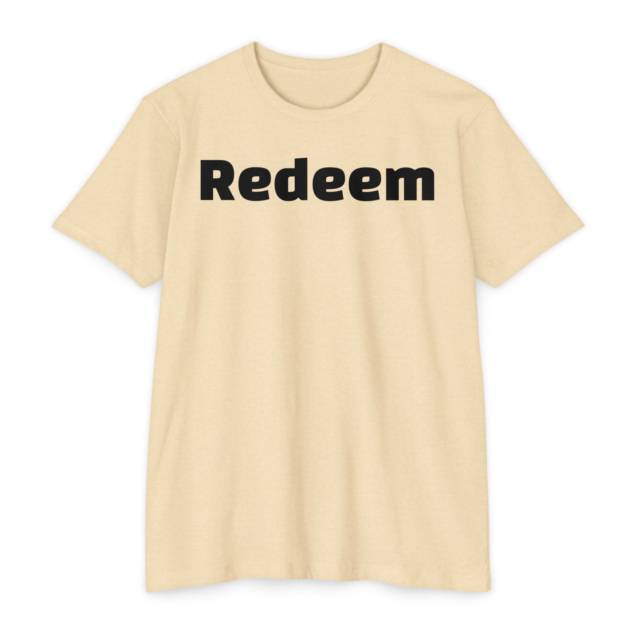 Unisex CVC Jersey T-shirt - Redeem