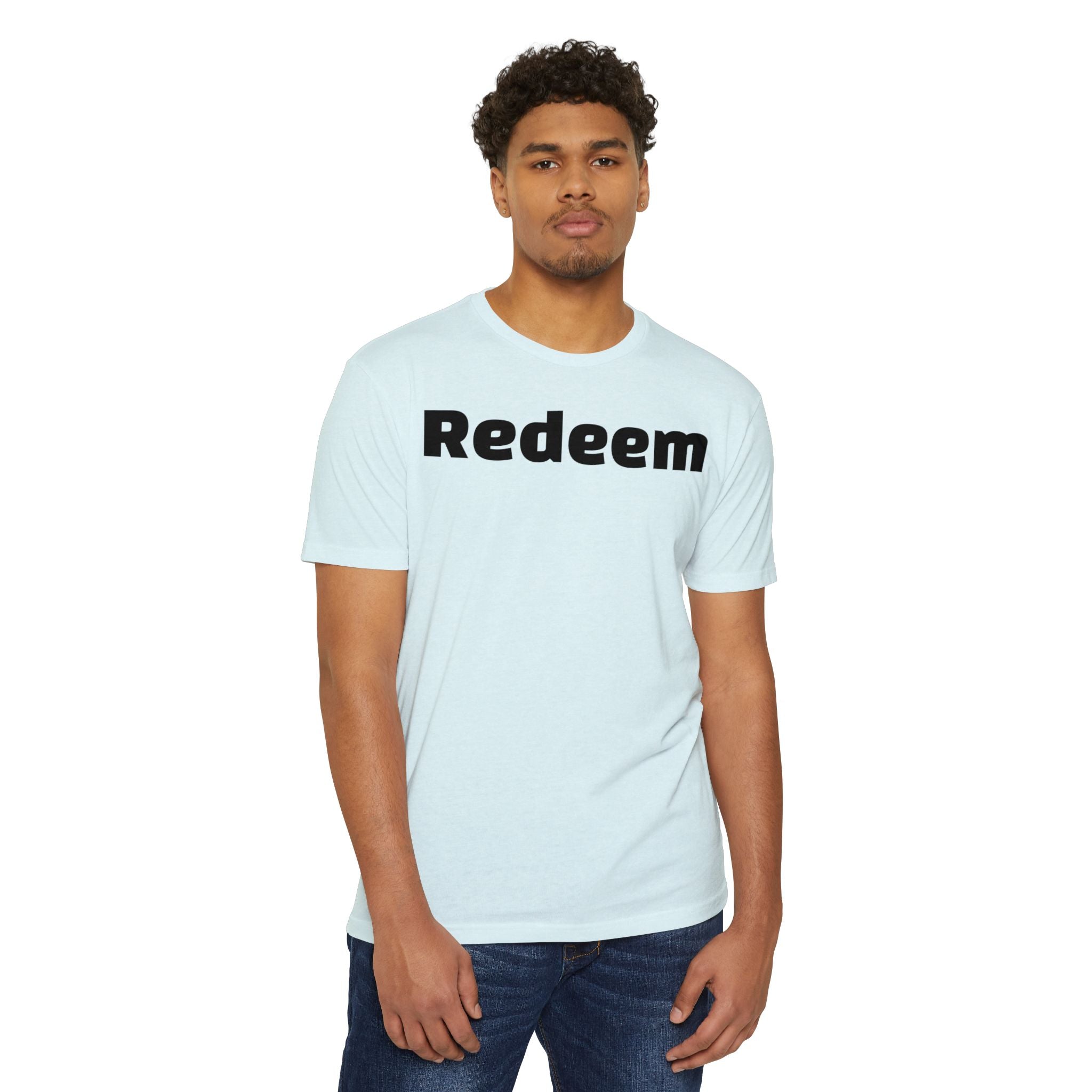 Unisex CVC Jersey T-shirt - Redeem