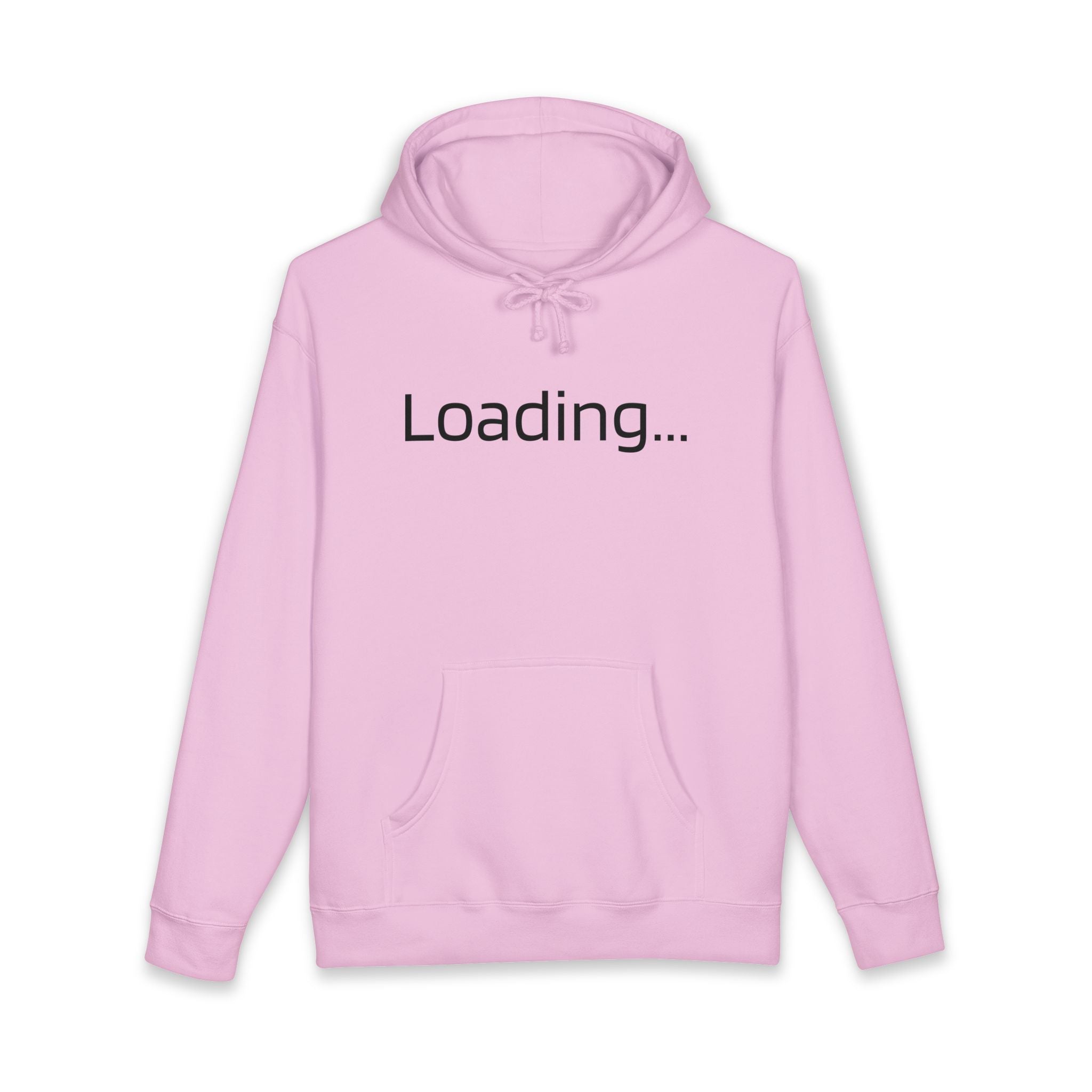 Loading... Hoodie — Minimal Tech Graphic Sweatshirt