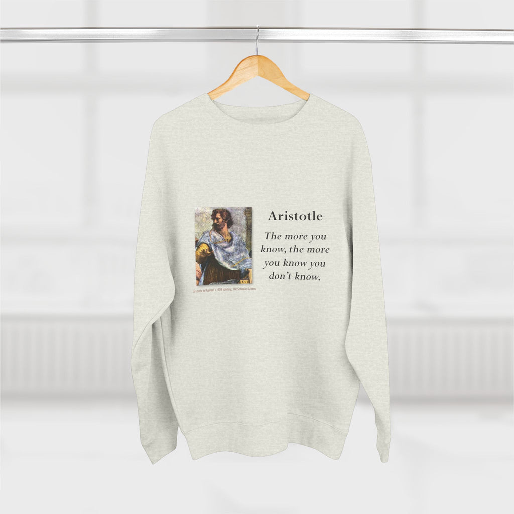 Unisex Crewneck Sweatshirt - the more you know