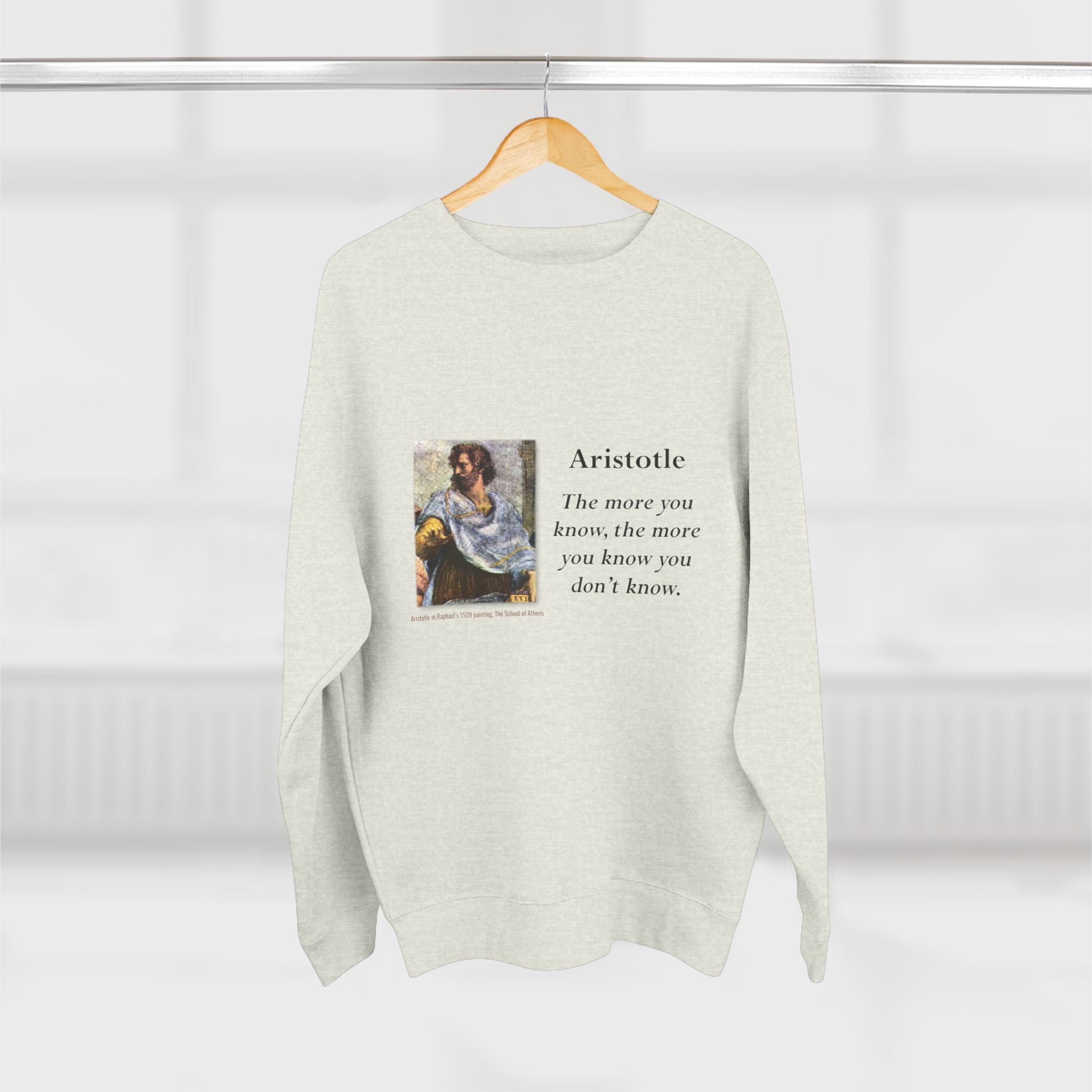 Unisex Crewneck Sweatshirt - the more you know