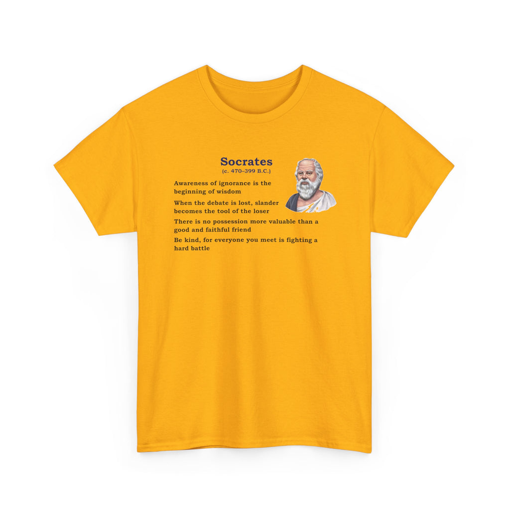 Unisex Heavy Cotton Tee - Socrates