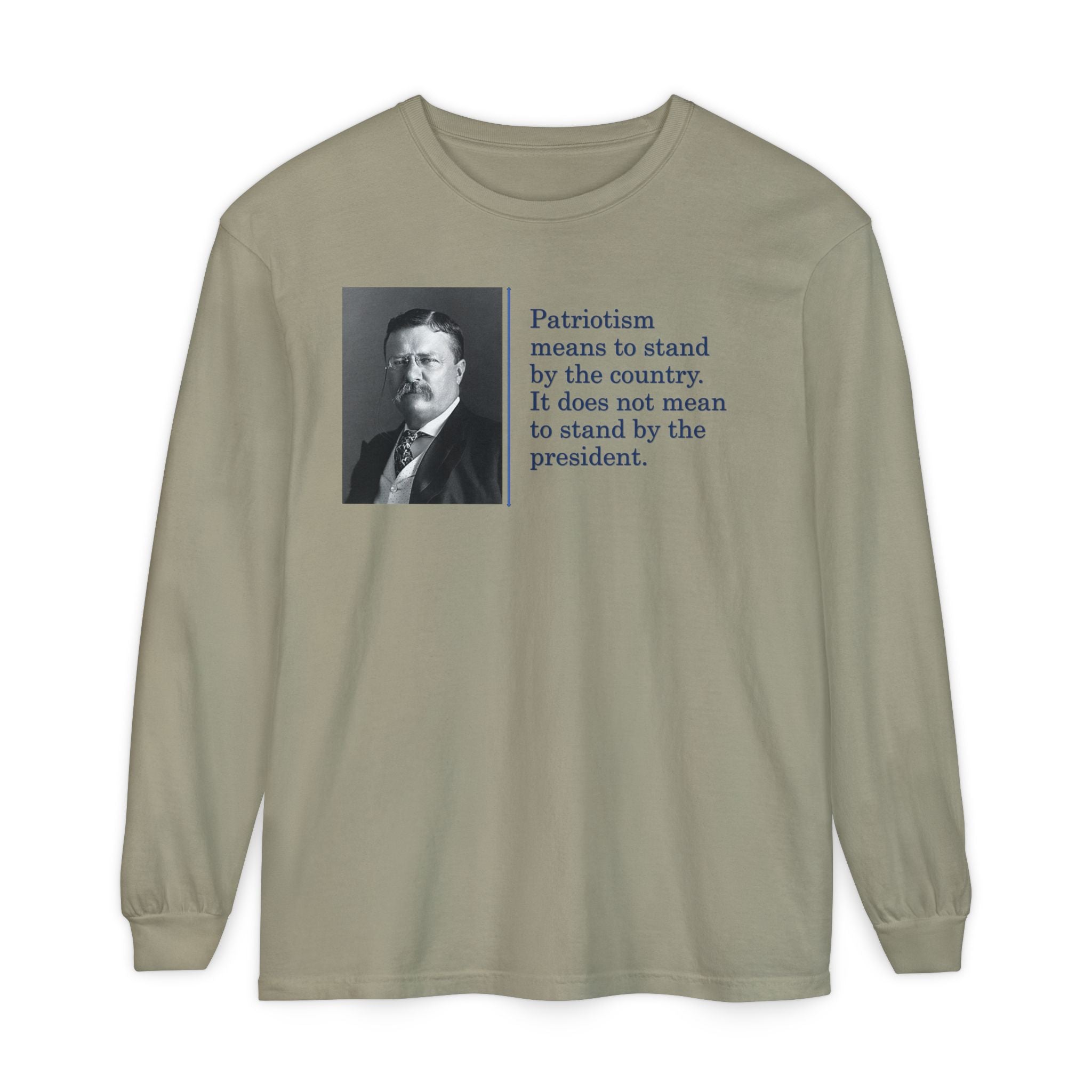 Unisex Garment-dyed Long Sleeve T-Shirt