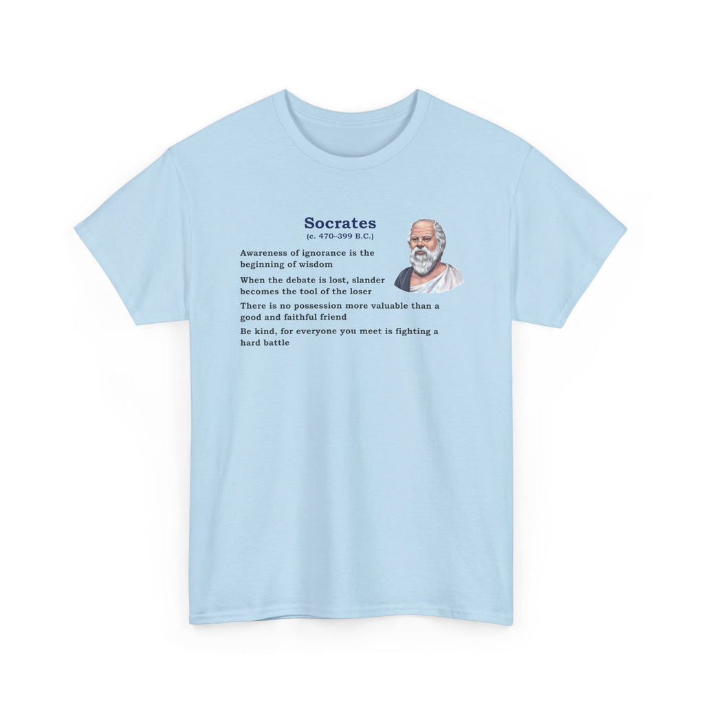 Unisex Heavy Cotton Tee - Socrates