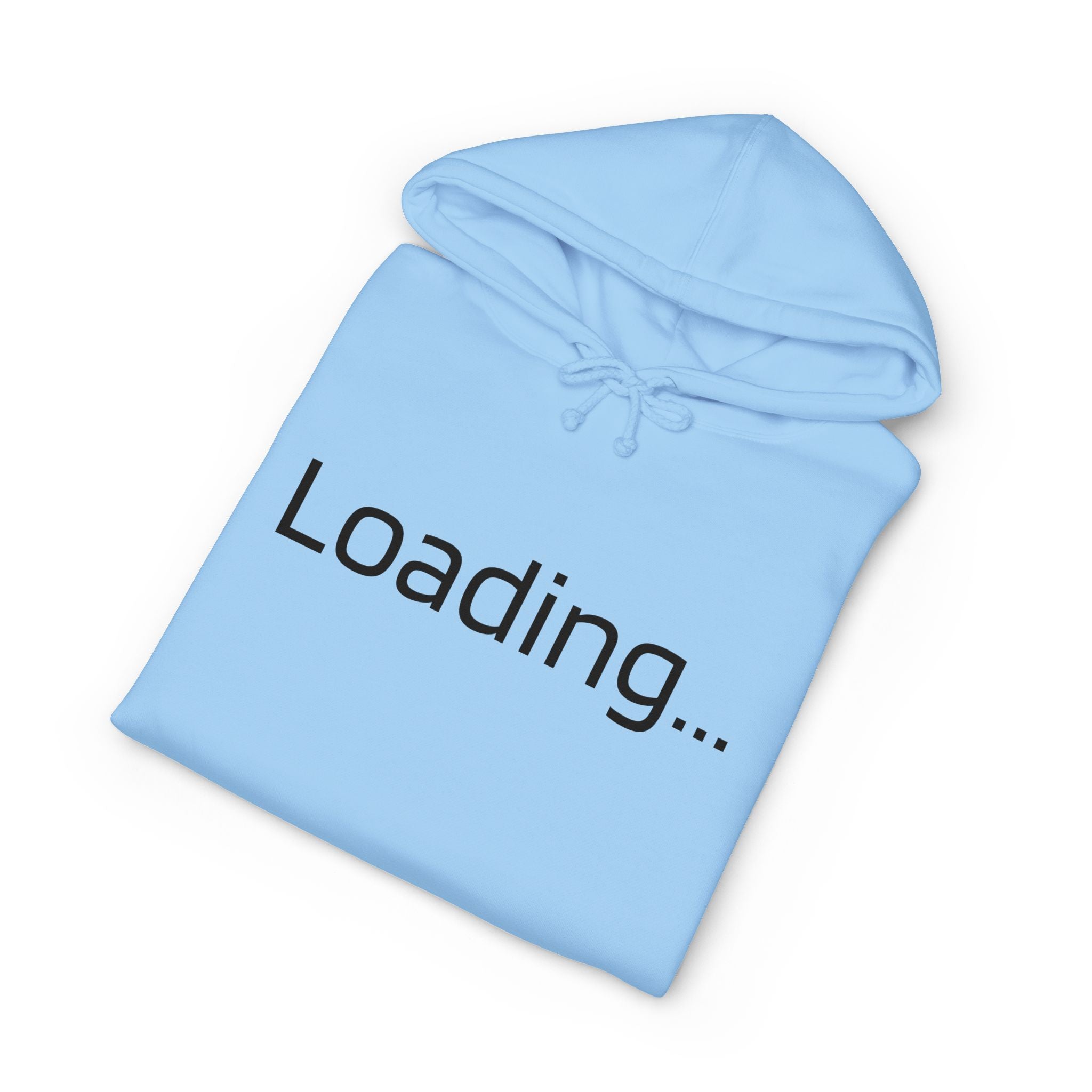 Loading... Hoodie — Minimal Tech Graphic Sweatshirt