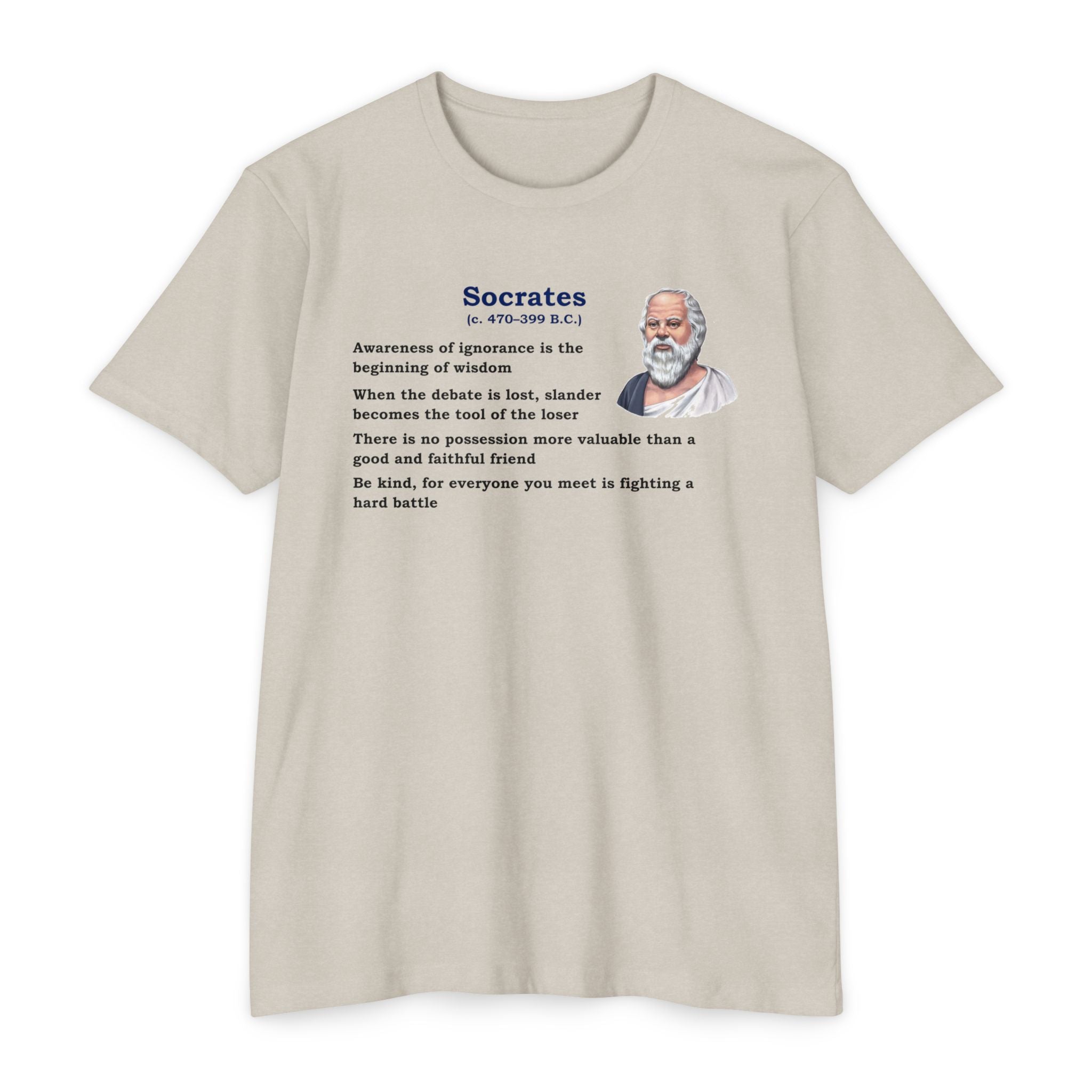 Unisex CVC Jersey T-shirt