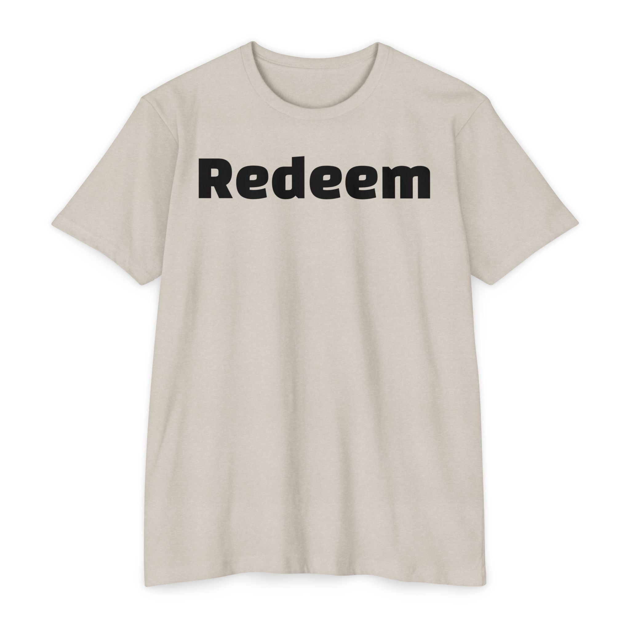Unisex CVC Jersey T-shirt - Redeem