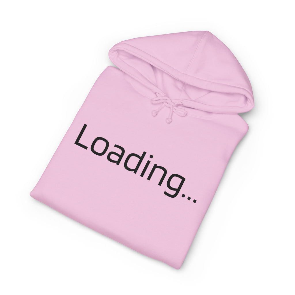 Loading... Hoodie — Minimal Tech Graphic Sweatshirt