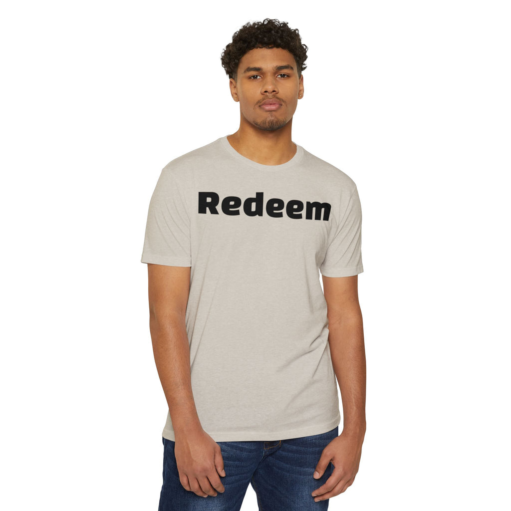 Unisex CVC Jersey T-shirt - Redeem