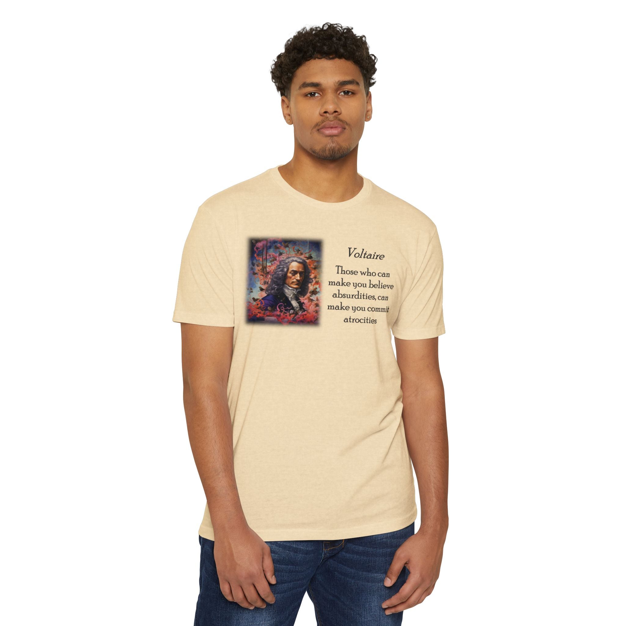 Unisex CVC Jersey T-shirt