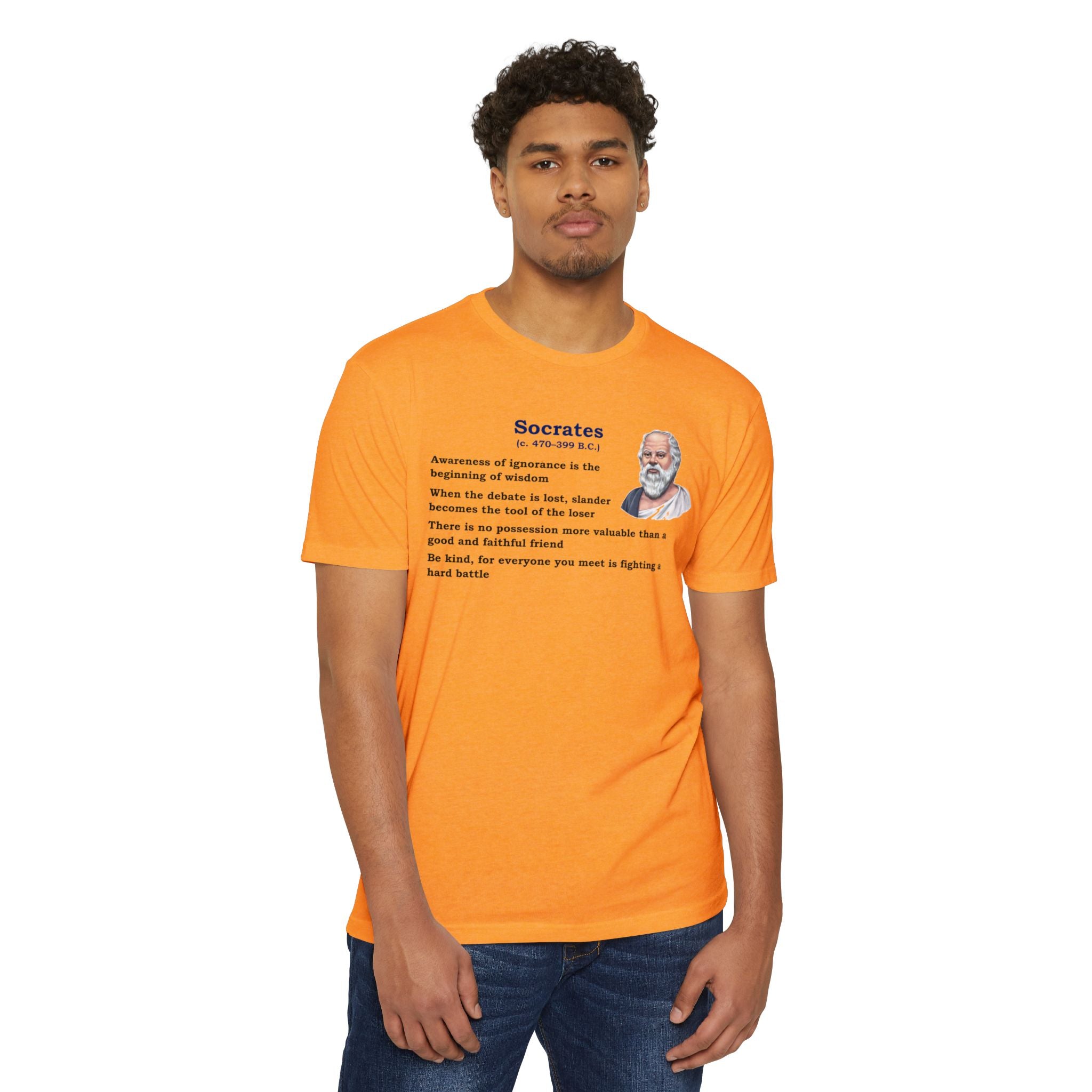 Unisex CVC Jersey T-shirt