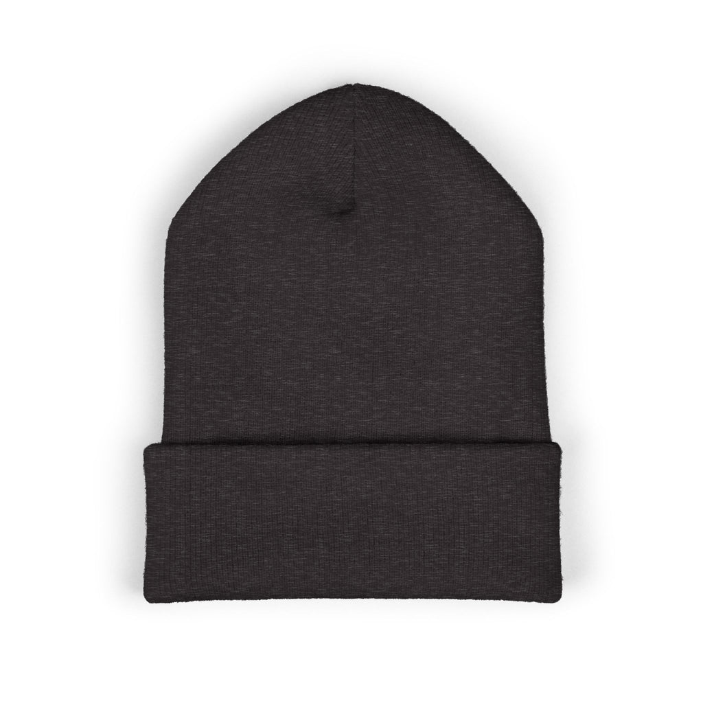 Redeem Embroidered Cuffed Beanie — Soft Winter Knit Hat