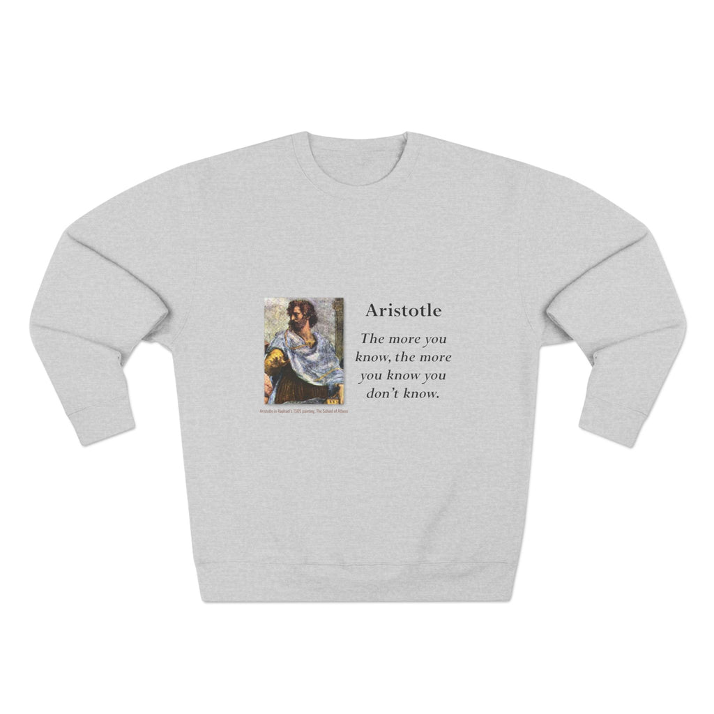 Unisex Crewneck Sweatshirt - the more you know
