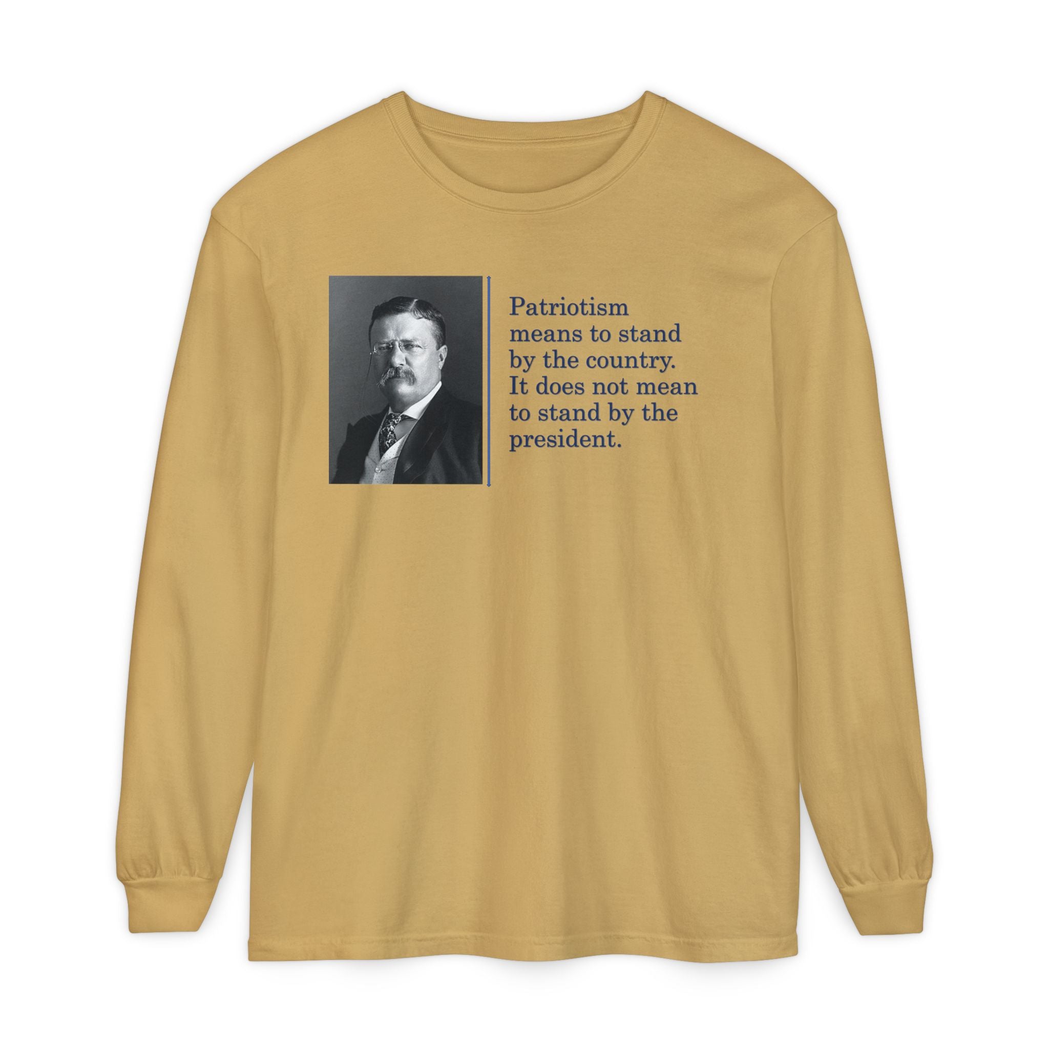 Unisex Garment-dyed Long Sleeve T-Shirt